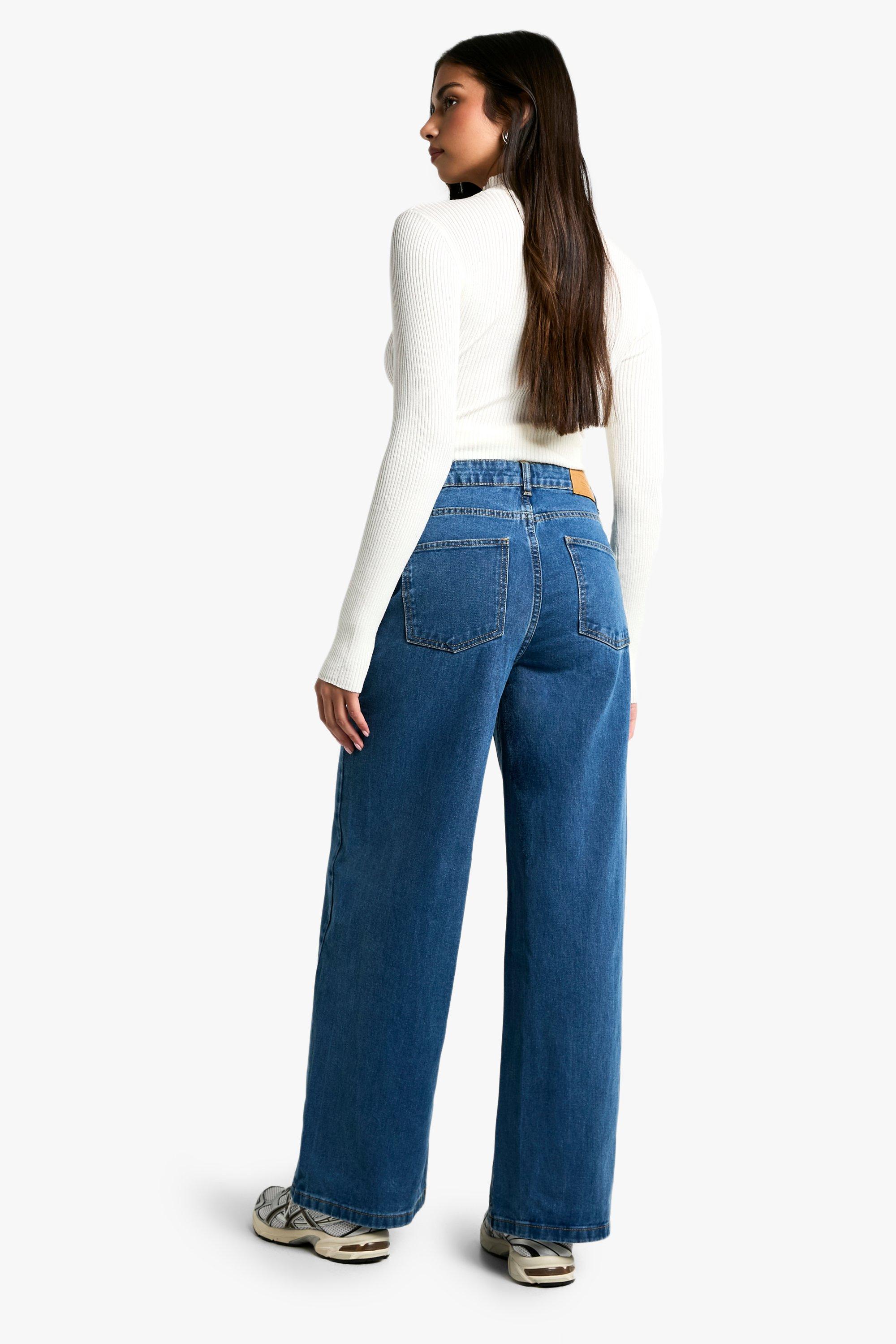 Basics Baggy Boyfriend Jeans boohoo DK